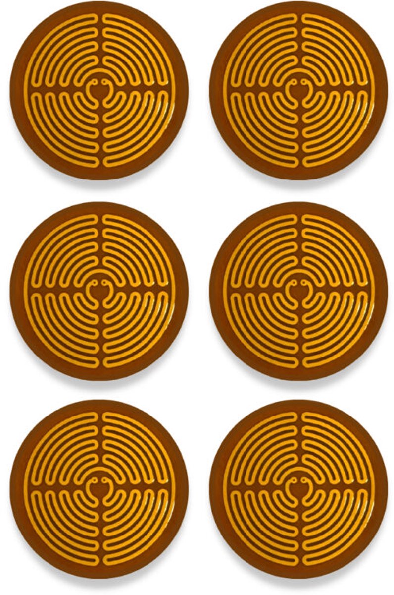 6 stuks - Anti straling telefoon stickers | Bescherming tegen EMF straling | Life-Maxx