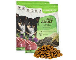 8 kg Lecker.Pet® Josie's Adult Lamb & Rice droog hondenvoer compleet voer
