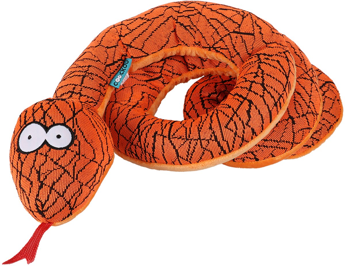 Coockoo - Speelgoed Voor Dieren - Hond - Coockoo Reggie Hondenspeeltje 140x10x10cm Oranje - 1st