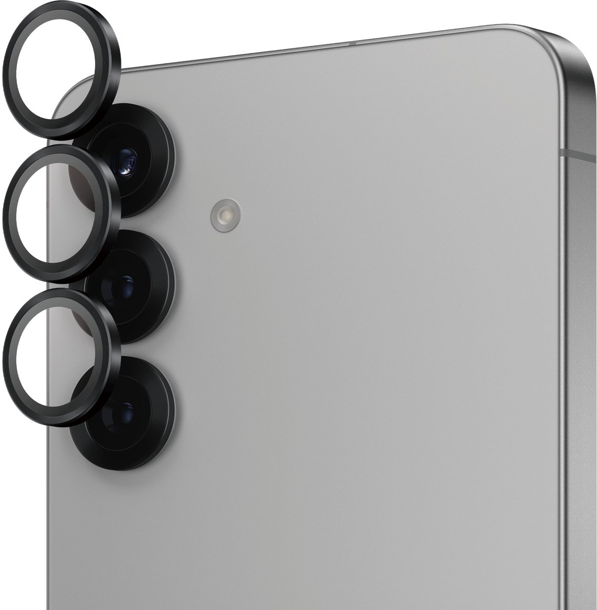 PanzerGlass Screenprotector geschikt voor Samsung Galaxy S25 Plus Glazen | PanzerGlass Hoops Camera Lens Protector - Case Friendly
