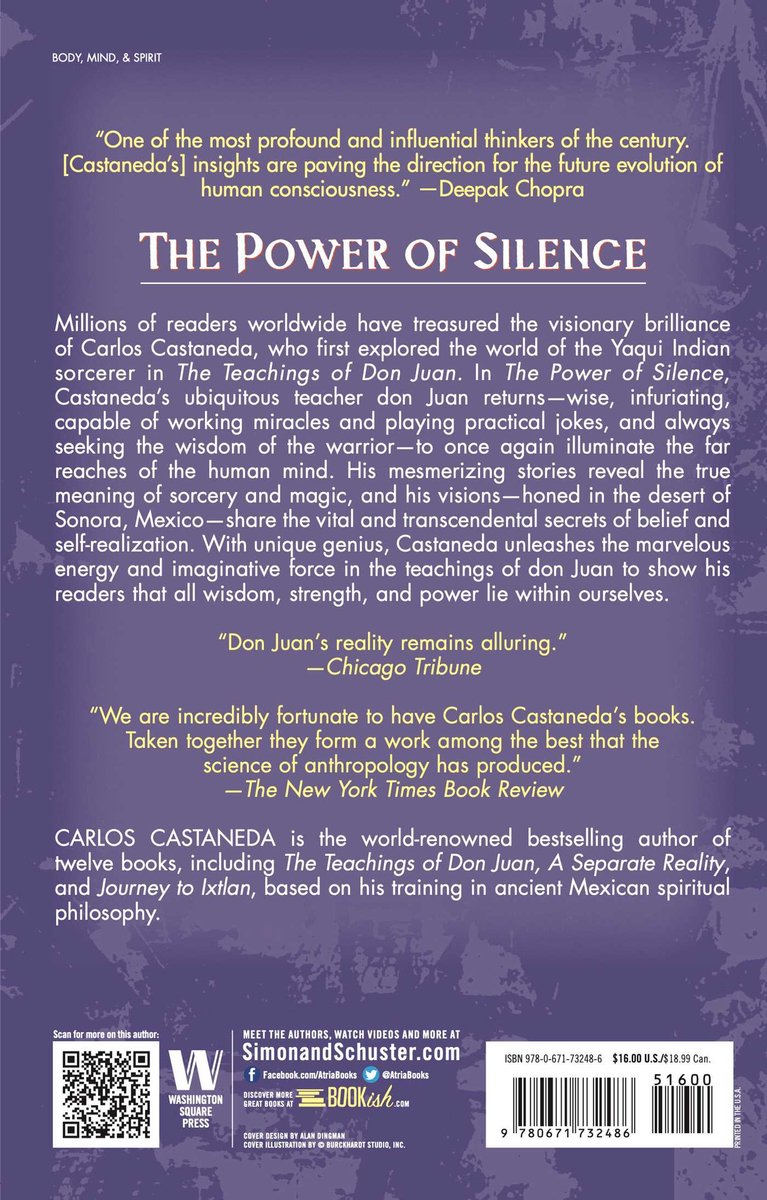 Power of Silence - back cover
