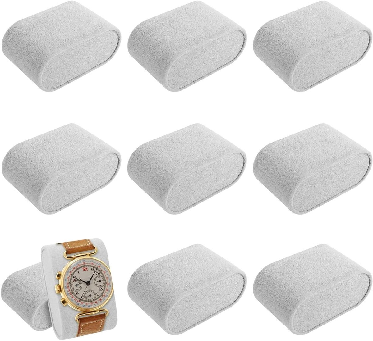 Horlogekussen doos voor horloges displaystandaard - 8 stuks
