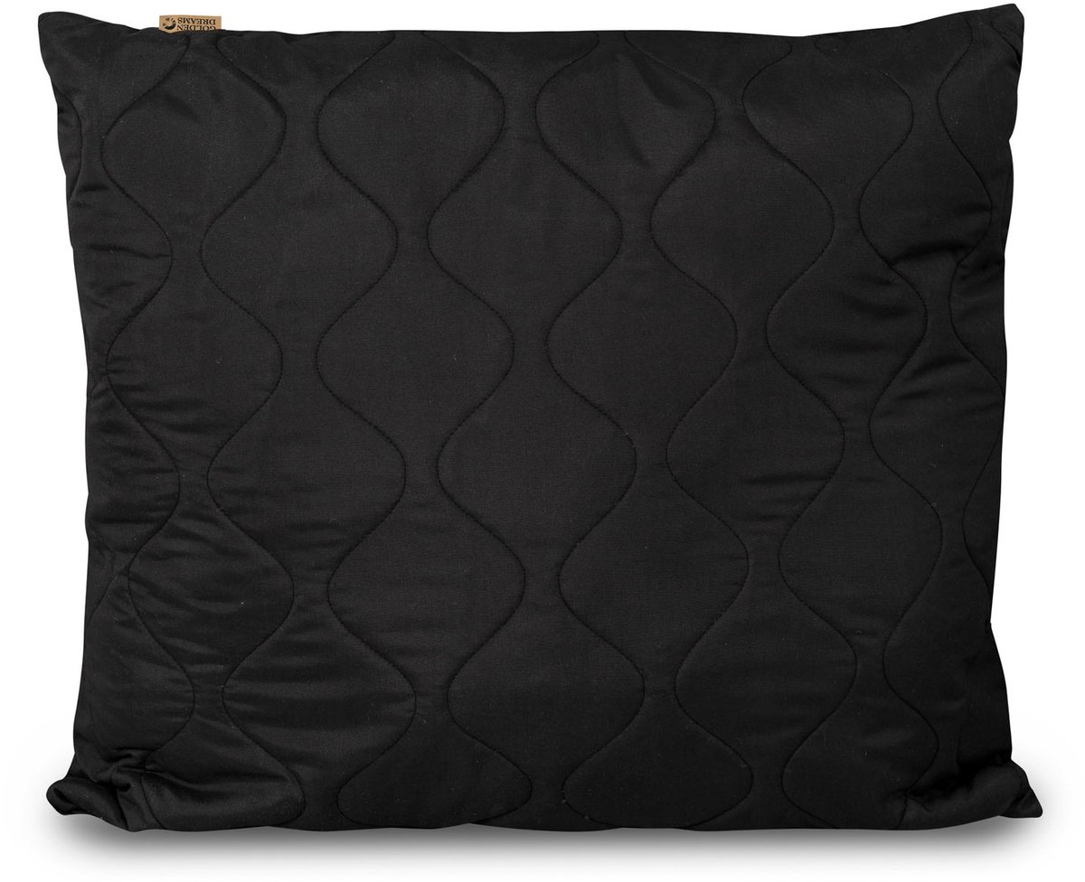 Golden Dreams Kussen - 70 x 80 cm - Zwart- Hoofdkussen - Anti Allergie & Ademend - All Year kussen - Zomerkussen & Winterkussen