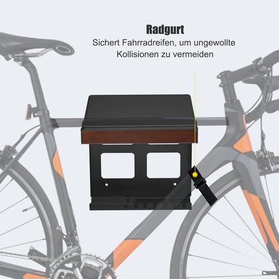Mimoke Wandhouder voor binnen, voor aan de muur, voor fietsen, met