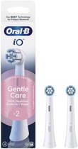 Bol.com Oral-B iO Gentle Care Originele opzetborstels - Voor Gevoelig Tandvlees - 2 stuks aanbieding