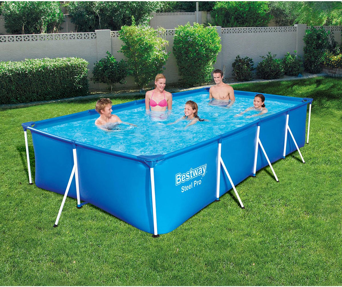 Bestway Steel Pro Zwembad - 400 x 211 x 81 cm - Rechthoekig Opzetzwembad met Stalen Frame - Familiezwembad — afbeelding 12