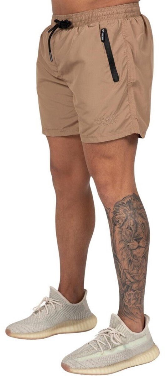 CORFU (SWIM) SHORTS - BEIGE L