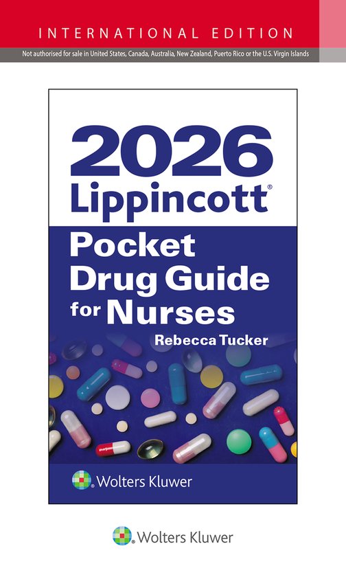 2026 Lippincott Pocket Drug Guide for Nurses