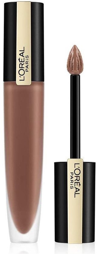 L'Oréal Paris Rouge Signature Lippenstift - 109 I Savor - Roze - Matte Vloeibare Lipstick