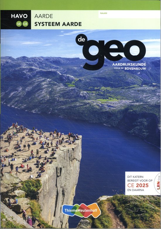 De Geo havo se ce aarde systeem aarde - cover