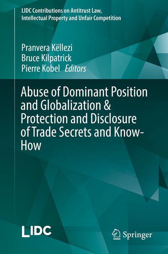 LIDC Contributions on Antitrust Law, Intellectual Property a ... - cover
