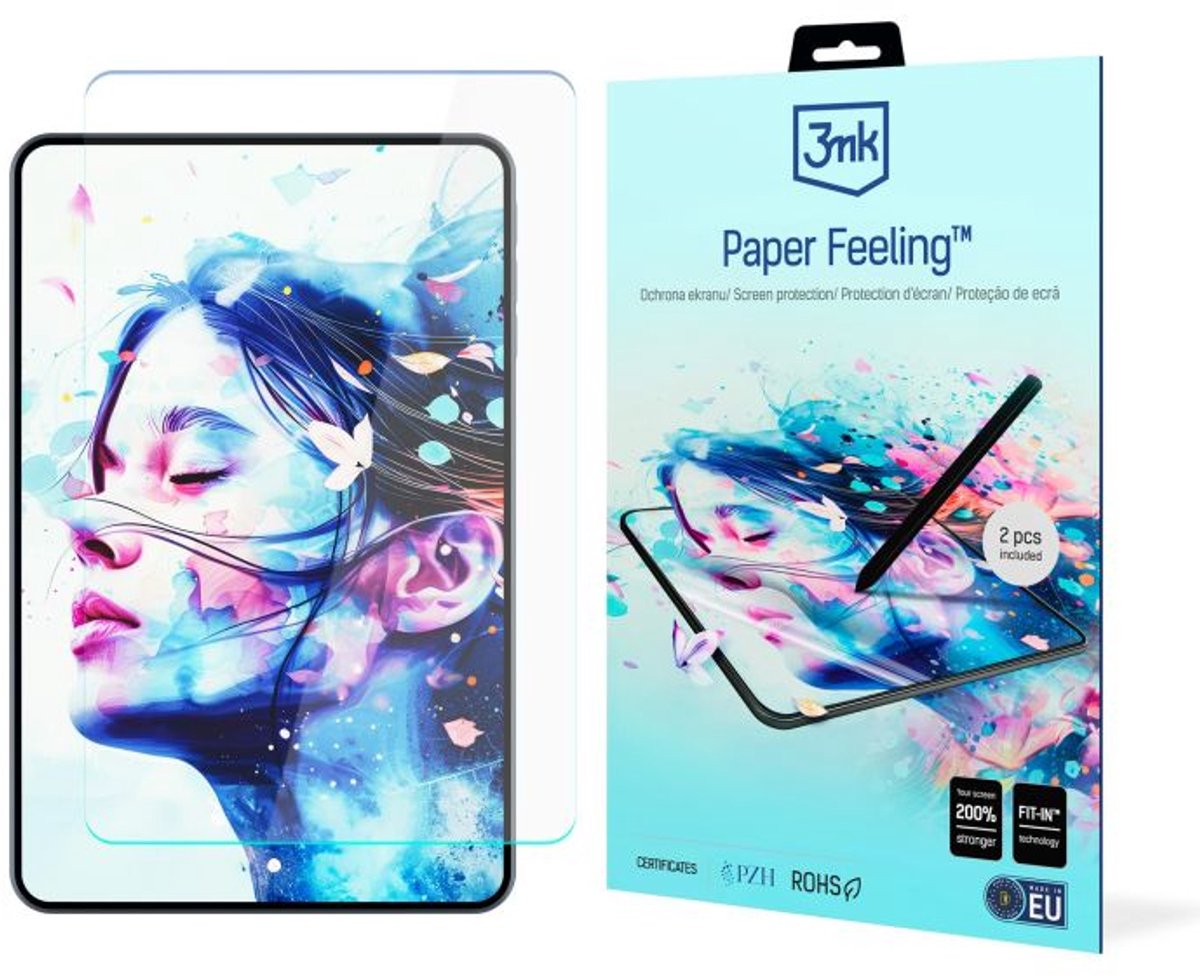 Beschermfolie voor Xiaomi Pad 6S Pro - 3mk Paper Feeling (2 stuks)
