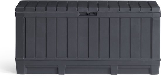 Keter Kentwood Opbergbox - 350L - 128x53.6x59 cm - Antraciet