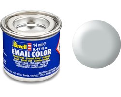 Revell Hobbyverf Enamel verf - #371 Light Grey - Satin - RAL7035 - Enamel - Verf potje - 14 ml