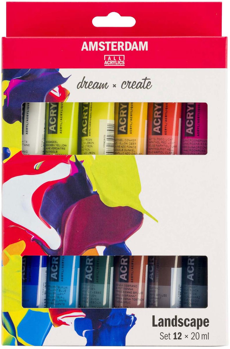 Amsterdam Standard Series acrylverf landschap set | 12 × 20 ml — afbeelding 5