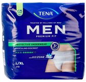 Tena Men Premium Fit Large incontinentie broekjes - 10 Stuks
