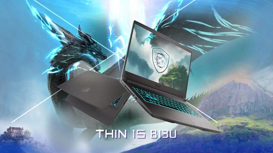 MSI Thin 15 B13UC-2848NL - Gaming Laptop - 15.6 inch -RTX 3050 - 144 Hz
