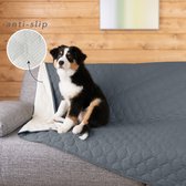 Groene Berg Hondendeken Bank 170x210 cm - Waterdichte deken - Antislip hondendeken auto - Hondenkleed - Bankbeschermer hond - Hondenmat - Grijs - Patroon Diamant