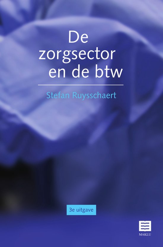 De zorgsector en de btw - cover