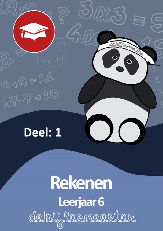 Oefenboek Leerjaar 6 Rekenen - Deel 1 - cover