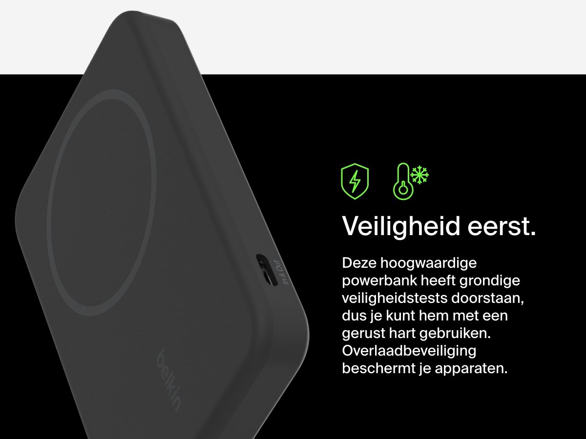 Belkin BoostCharge Pro Magnetische Powerbank 5.000mAh met - afbeelding 3