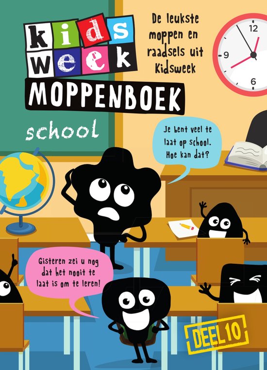 Kidsweek - Kidsweek moppenboek 10 - school - cover