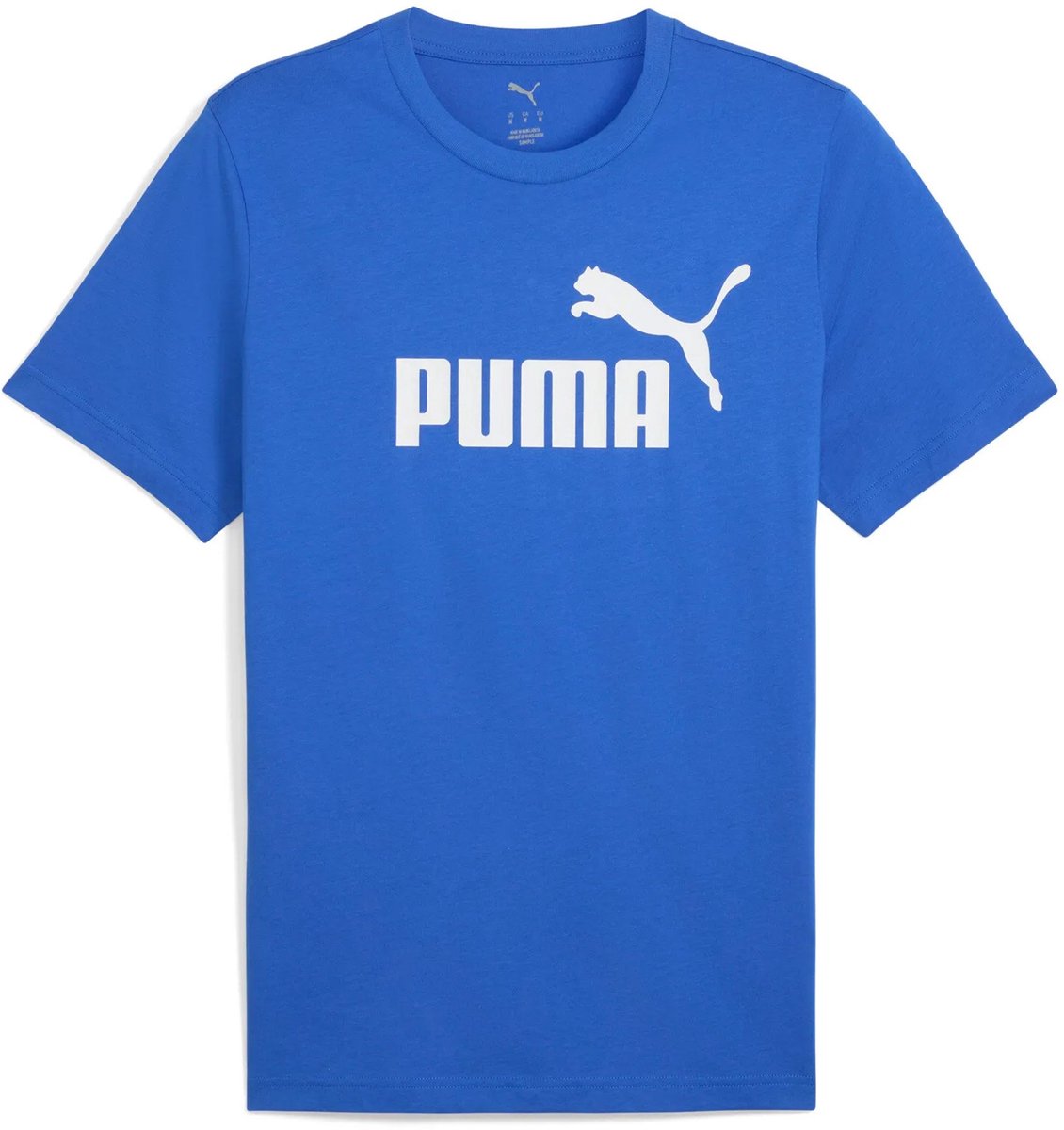 Puma ESS No. 1 Logo Shirt Heren Blauw