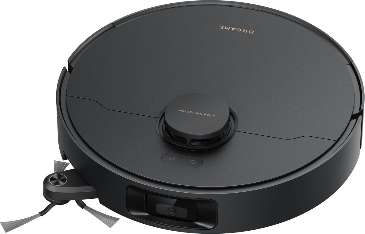 Afbeelding 2 van Dreame D20 Pro Plus - Robotstofzuiger met Dweil en Automatisch Leegstation - 13.000 Pa Zuigkracht - Anti-haarverstrikkingstechnologie - Zwart