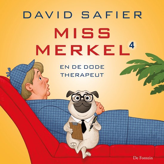 Miss Merkel en de dode therapeut - cover