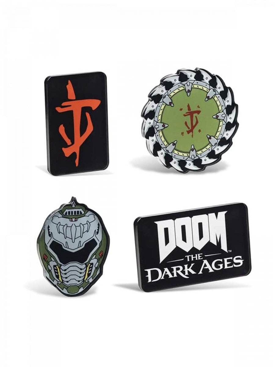 DEVplus Doom The Dark Ages Magnet set Icons Magnets