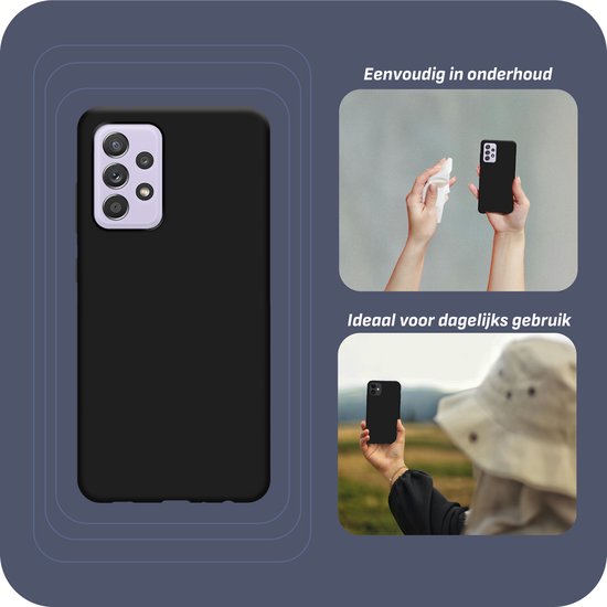Coque Galaxy A52/A52s - Coque souple en TPU - Zwart