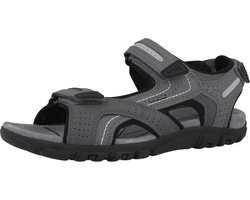 Geox UOMO SANDAL STRADA herensandaal U8224D 0BC50 C9014 Stone/LT Grey