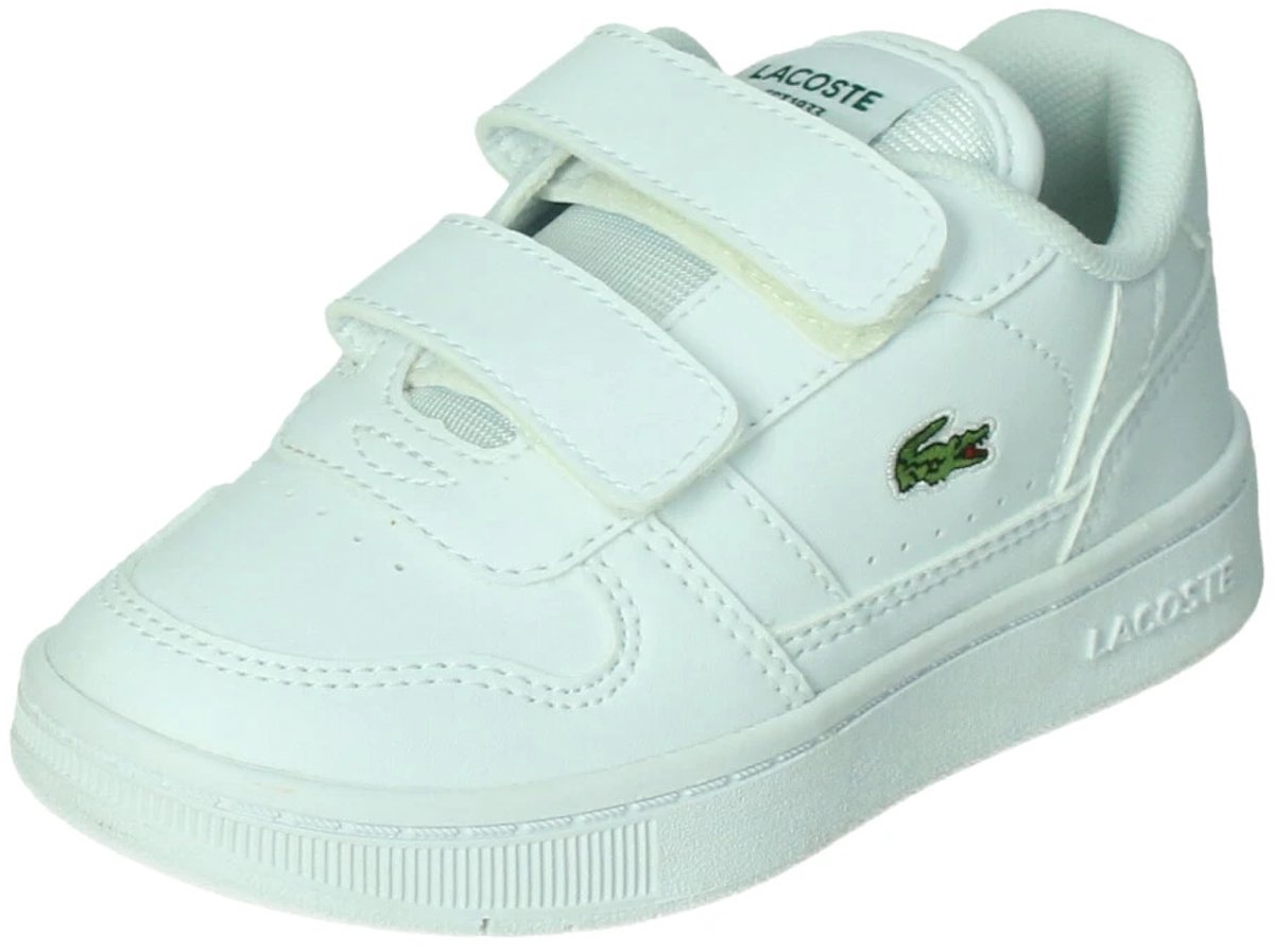 Lacoste t-clip in de kleur . Wit