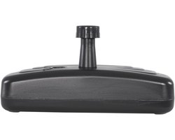 Balkonparasolvoet Kunststof Vulbaar - 20 Liter - Antraciet - Ø20-38mm