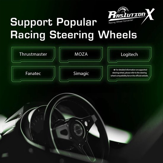 Brook Ras1ution X Racing Wheel Adapter - Xbox Series X|S, Xbox One ...