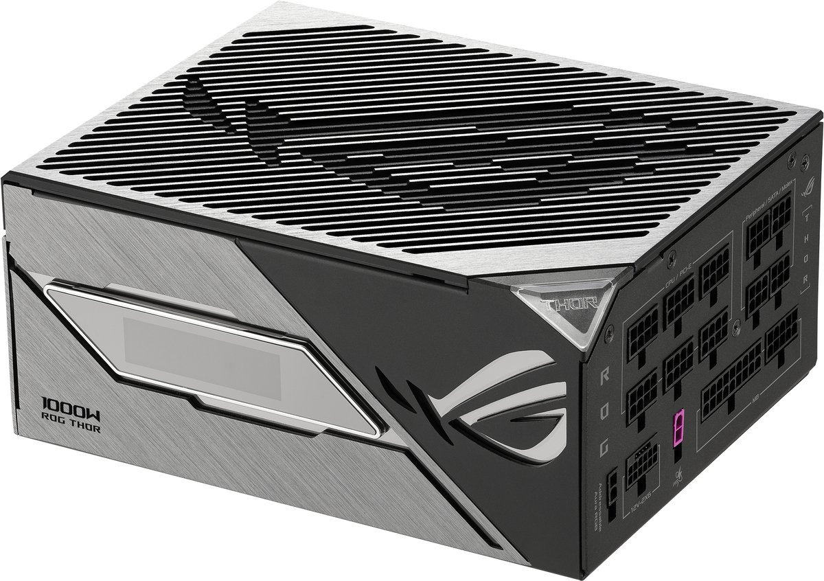 ASUS ROG -THOR-1000P3-GAMING power supply unit 1000 W 20+4 pin ATX ATX Zwart