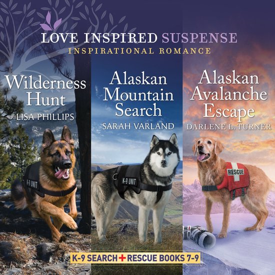 K-9 Search and Rescue Books 7-9 - cover