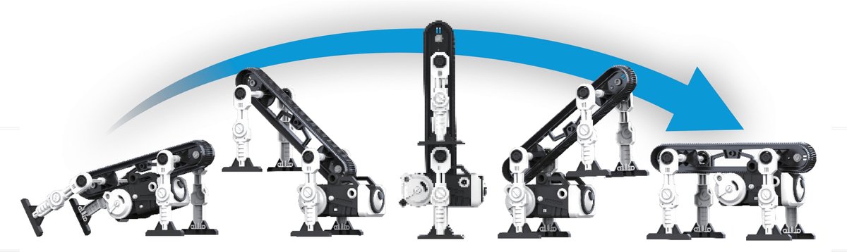 KOSMOS Flip Monster - Experimenteerset - Bouw Je Eigen Klimrobot - Unieke Flip-Aandrijving - Beklimt Trappen en Hindernissen - Robotica en Techniek - STEM Speelgoed - Vanaf 8 Jaar — afbeelding 6