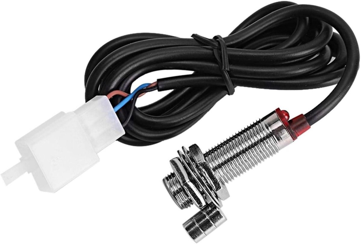 Magneet kilometerteller sensorkabel voor digitale snelheidsmeter motorfiets toerenteller - Set van 3stuks