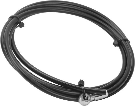 2 m fietsremslang DIY fiets hydraulische slang zwarte hogedrukslang om achteraf in te bouwen rubberen remslang schijfremslang voor MAGURA MT4/MT4E/ MT5