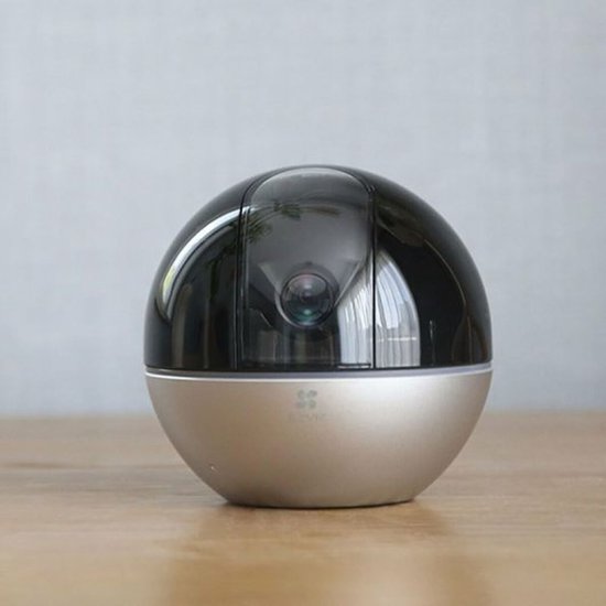 EZVIZ E6 Bolvormig IP-beveiligingscamera Binnen 2880 x 1620 Pixels Plafond/wand/bureau van EZVIZ — afbeelding 4