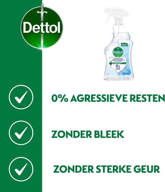 Dettol Desinfecterende Multi-Oppervlakken Allesreiniger Spray - 6 x 500 ml - Voordeelverpakking