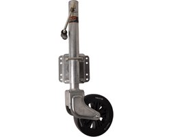 Draaibaar neuswiel - 60 mm - draagvermogen: 150 kg - zijslinger
