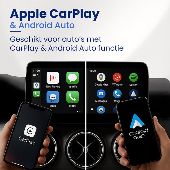 Nince Carplay Dongle - Draadloos Carplay - Zwart - Draadloos Carplay - Alleen te gebruiken met ingebouwde Apple CarPlay en Apple iPhone van Nince — afbeelding 3