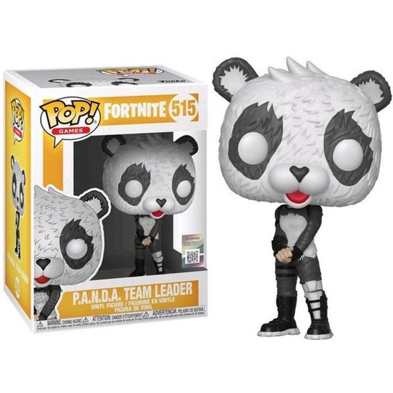 Bol Com Pop Games Fortnite P A N D A Team Leader Funko
