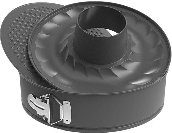 Kaiser 2300669694 Inspiration Springvorm met Hoge Rand 20 cm Zwart Kaiser 2300669694 Inspiration Springvorm met Hoge Rand 20 cm Zwart