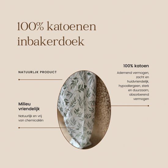 Duurzaam baby cadeaupakket "Large" / kraamkado / kraamcadeau / baby geschenk pakket/ babyshower / cadeauset / geboortegeschenk / jongen / meisje van Kraambox. — afbeelding 5