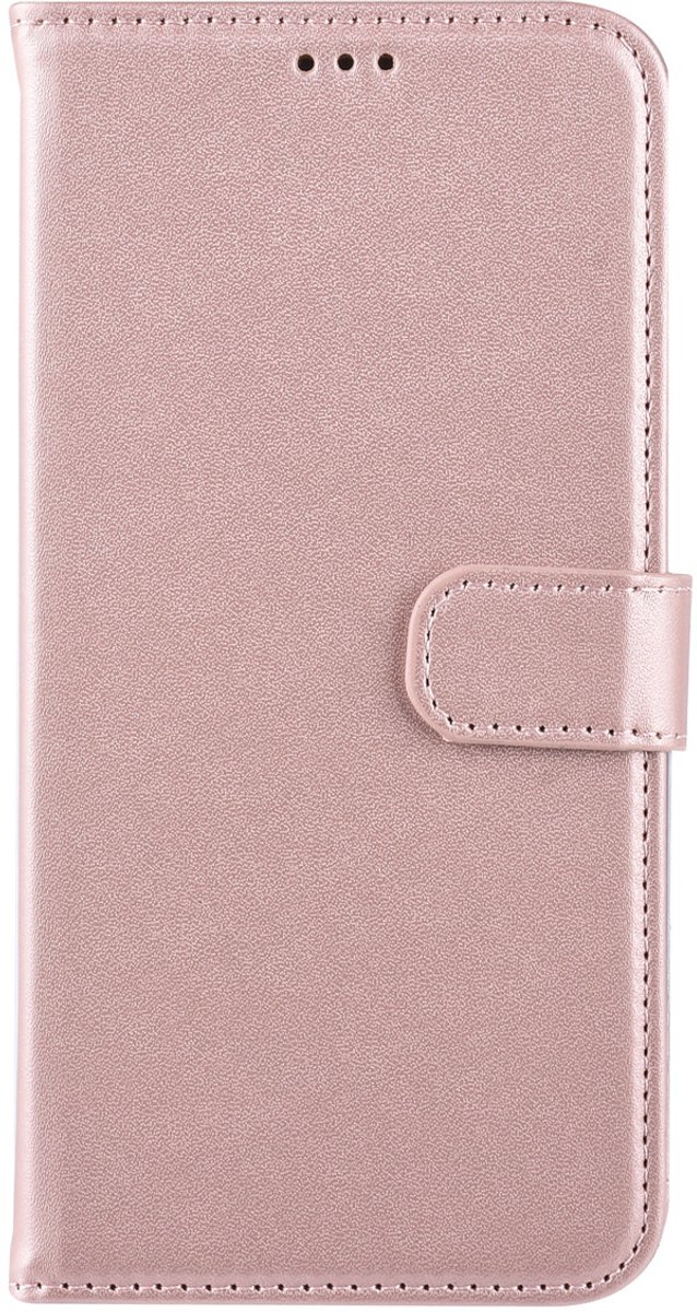 RoseGold hoesje Samsung Galaxy A20 Book Case - Pasjeshouder - Magneetsluiting (A205F)