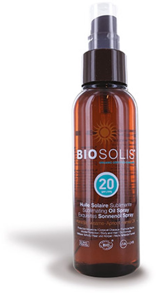 Goedkoopste Biosolis Sun oil SPF20 100 Milliliter