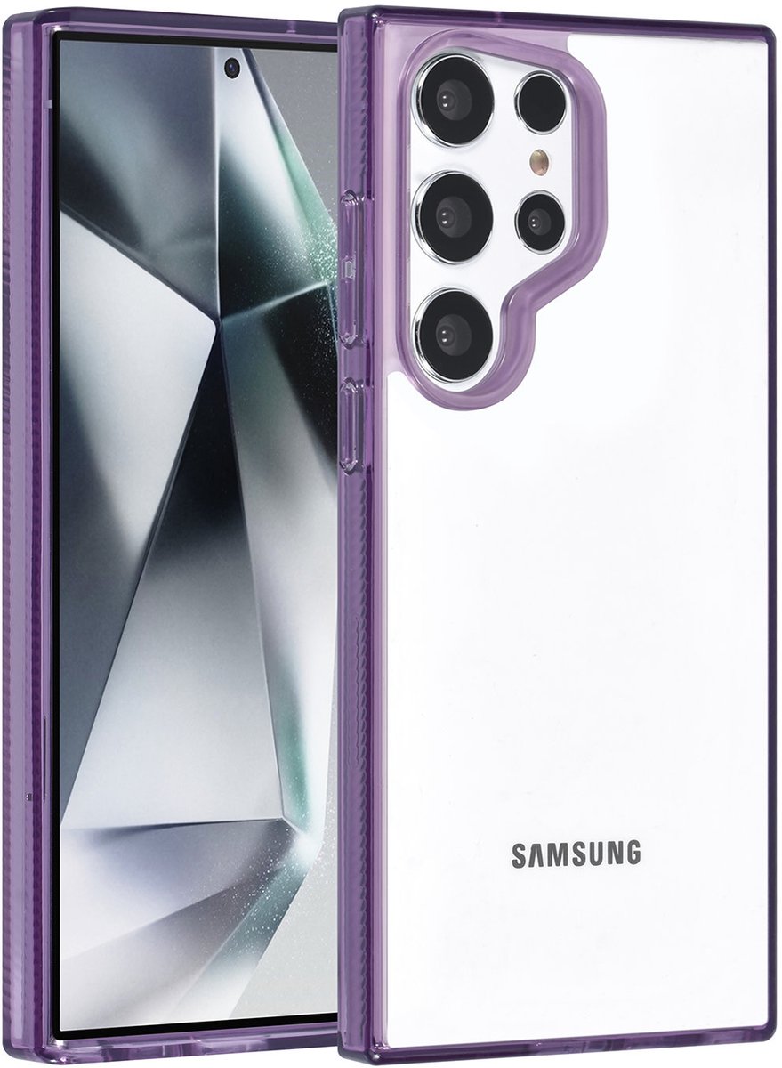 UNIQ Accessory Galaxy S24 Ultra Backcover hoesje - Paars